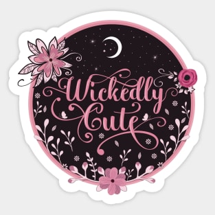 Wickedly Cute Sticker